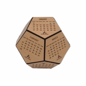 Wooden Calendar 2025 – Aesthetic