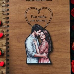 Personalized Valentine Notebook